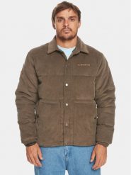 Quiksilver Kurtka przejściowa Tibbermore Jckt EQYJK03984 Brązowy Regular Fit. Brązowe kurtki Quiksilver, m, bez wzorów, ze sztruksu, bez kaptura. Za 439.99 zł.