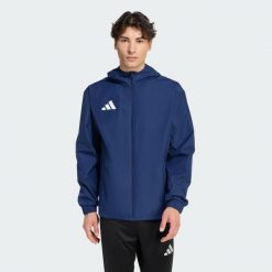 Kurtka Entrada26 All Weather. Białe kurtki Adidas, bez wzorów, bez kaptura. Za 259.00 zł.