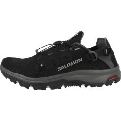 Buty trekkingowe męskie Salomon Techamphibian 5. Czarne buty turystyczne Salomon, bez wzorów, z gumy, bez zapięcia, trekkingowe. Za 574.00 zł.