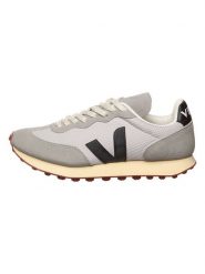 Veja Sneakersy "Rio Branco" w kolorze czarno-szarym rozmiar: 40. Czarne buty sportowe casual Veja, bez wzorów, z materiału, bez zapięcia. Za 404.10 zł.