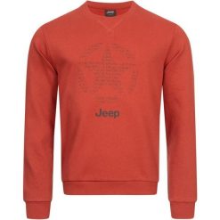 Bawełniana bluza Jeep® dla mężczyzn z designem gwiazdy. Bluzy Jeep, m, bez wzorów, z bawełny, bez kaptura. Za 207.99 zł.