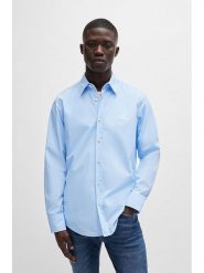 Hugo Boss Fashion Koszula - Regular fit - w kolorze błękitnym rozmiar: S. Niebieskie koszule Hugo Boss Fashion, s, bez wzorów, z bawełny, bez kołnierzyka, bez ramiączek. Za 83.42 zł.