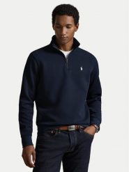 Polo Ralph Lauren Sweter 710P06234002 Granatowy Regular Fit. Niebieskie swetry rozpinane Polo Ralph Lauren, m, bez wzorów, z bawełny, bez kołnierzyka, bez ramiączek. Za 818.99 zł.
