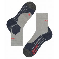 Skarpetki Falke RU3. Szare skarpety Falke, bez wzorów, z elastanu. Za 142.00 zł.