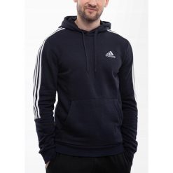 Adidas bluza męska z kapturem ciepła hoodie bawełniana roz. S. Niebieskie bluzy z kapturem Adidas, m, bez wzorów, z bawełny, z kapturem. Za 173.00 zł.
