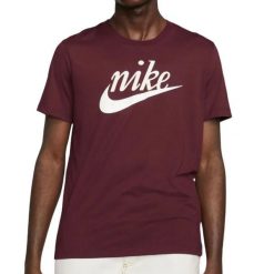 T-shirt sportowy męski Nike DZ3279-681. Czerwone t-shirty sportowe Nike, bez wzorów, bez ramiączek, na fitness i siłownię. Za 79.00 zł.