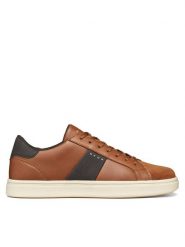 Geox Sneakersy U Baltmoore U66LDB 05422 C6001 Brązowy. Brązowe buty sportowe casual Geox, bez wzorów, ze skóry, bez zapięcia. Za 449.99 zł.