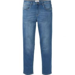 Dżinsy dresowe Slim Fit Straight bonprix jasnoniebieski. Jeansy bonprix. Za 129.99 zł.