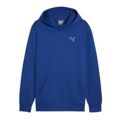 Bluza z kapturem Puma Better essentials FL. Niebieskie bluzy z kapturem Puma, m, bez wzorów, z bawełny, z kapturem. Za 233.75 zł.