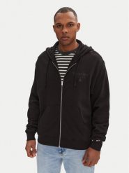 Tommy Jeans Bluza Varsity DM0DM20835 Czarny Relaxed Fit. Czarne bluzy Tommy Jeans, m, bez wzorów, z bawełny, bez kaptura. Za 269.99 zł.