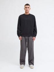 Jack & Jones Bluza w kolorze czarnym rozmiar: M. Czarne bluzy Jack & Jones, m, bez wzorów, bez kaptura. Za 104.39 zł.