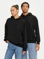 2005 Bluza Unisex Blank Czarny Loose Fit. Czarne bluzy 2005, m, bez wzorów, z bawełny, bez kaptura. Za 209.99 zł.