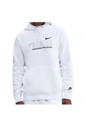 Bluza z kapturem Nike Sportswear IM8321-100 white. Białe bluzy z kapturem Nike, l, bez wzorów, z materiału, z kapturem. Za 296.70 zł.