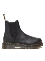 Dr. Martens Sztyblety 2976 27100001 Czarny. Czarne botki sznurowane Dr. Martens, bez wzorów, ze skóry, bez obcasa, bez zapięcia. Za 949.99 zł.