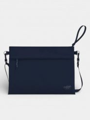 Torba Na Ramię Cabin Zero Classic Sacoche. Niebieskie torby na ramię CABINZERO, bez wzorów, z materiału, na ramię, bez dodatków. Za 129.99 zł.