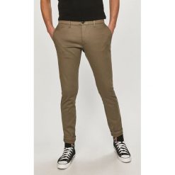 Cross Jeans - Spodnie. Szare eleganckie spodnie Cross Jeans, z jeansu. W wyprzedaży za 129.90 zł.
