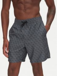 Guess Szorty kąpielowe F5GT00 WG2D2 Czarny Regular Fit. Czarne kąpielówki Guess, m, z aplikacjami, z syntetyku. Za 219.99 zł.