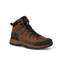 Buty trekkingowe męskie TREZETA Thunder Leather Mid z membraną WP. Brązowe buty trekkingowe TREZETA, bez wzorów, bez zapięcia. Za 562.50 zł.