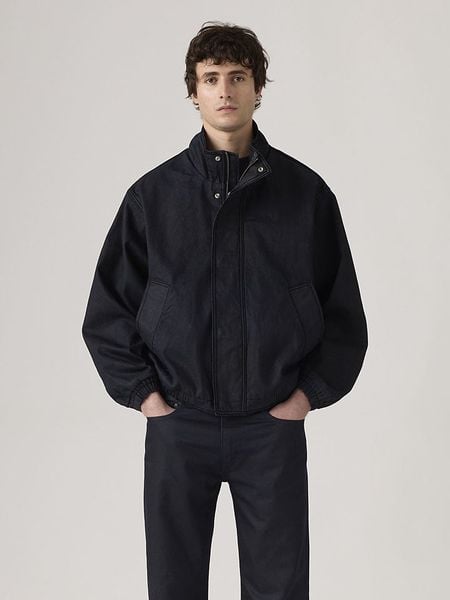 Levi's Kurtka w kolorze granatowym rozmiar: XL. Niebieskie kurtki Levi's®, s, bez wzorów, z bawełny, bez kaptura. Za 229.95 zł.