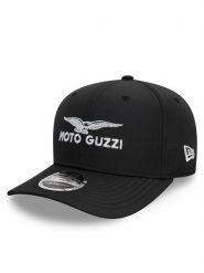 New Era Czapka z daszkiem Moto Guzzi Core 9SEVENTY 60595722 Czarny. Czarne czapki z daszkiem New Era, bez wzorów, z materiału. Za 119.99 zł.