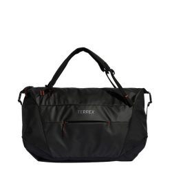 Torba Terrex Multi Duffel 50l. Czarne torby na ramię Adidas, bez wzorów, z materiału, na ramię, bez dodatków. Za 349.00 zł.