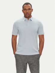 BOSS Polo H-Prout 59 50527650 Błękitny Regular Fit. Niebieskie koszulki polo Boss, m, bez wzorów, z bawełny, bez kołnierzyka, bez ramiączek. Za 349.99 zł.