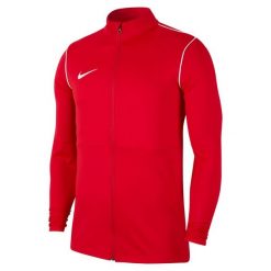 Bluza treningowa męska Nike Dri-fit Park 20 Track. Białe bluzy Nike, m, bez wzorów, bez kaptura. Za 144.70 zł.