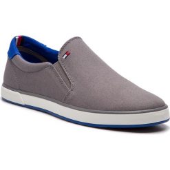 Tenisówki TOMMY HILFIGER - Iconic Slip On Sneaker FM0FM00597 Steel Grey 039. Trampki marki Tommy Hilfiger. Za 269.00 zł.