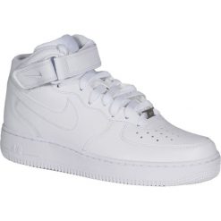 Nike Sportswear - Buty Air Force 1 Mid. Białe buty sportowe casual Nike Sportswear, bez wzorów, z materiału, bez zapięcia. Za 429.90 zł.
