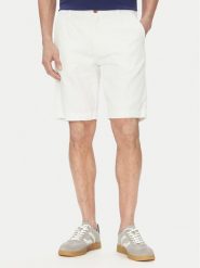 La Martina Szorty materiałowe Vics MAB004 TL147 Biały Regular Fit. Białe szorty La Martina, m, bez wzorów, z bawełny. Za 599.99 zł.