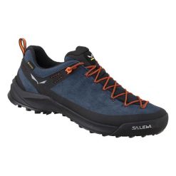 Buty Podejściowe Męskie Salewa Wildfire Leather Gtx. Buty trekkingowe Salewa, bez wzorów, z materiału, bez zapięcia, trekkingowe. Za 757.00 zł.