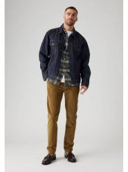 Levi's Spodnie w kolorze jasnobrązowym rozmiar: W33/L32. Brązowe spodnie materiałowe Levi's®, na co dzień, l, bez wzorów, z materiału. Za 183.15 zł.