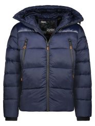 Canadian Peak Kurtka pikowana w kolorze granatowym rozmiar: onesize. Niebieskie kurtki Canadian Peak, bez wzorów, bez kaptura. Za 132.36 zł.