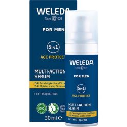 Weleda For Men Wielozadaniowe serum do twarzy 5 w 1 dla Mężczyzn Serum nawilżające 30 ml Męskie. Kremy i balsamy Weleda. Za 61.21 zł.