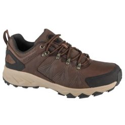 Buty trekkingowe męskie, Peakfreak II Outdry Leather. Brązowe trekkingi Columbia, bez wzorów, bez zapięcia. Za 669.99 zł.