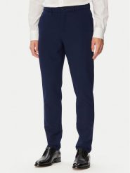 Tommy Hilfiger Chinosy Harlem MW0MW44675 Granatowy Regular Fit. Niebieskie eleganckie spodnie Tommy Hilfiger, m, z syntetyku. Za 569.99 zł.