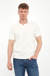 Polo męskie dzianinowe Baronito JOOP!. Koszulki polo sportowe JOOP!, m, bez wzorów, z dzianiny, bez kołnierzyka, bez ramiączek. Za 549.00 zł.