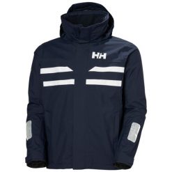 Kurtka wodoodporna Helly Hansen Quayside. Niebieskie kurtki Helly Hansen, na lato, m, bez wzorów, z polaru, bez kaptura. Za 1,027.50 zł.