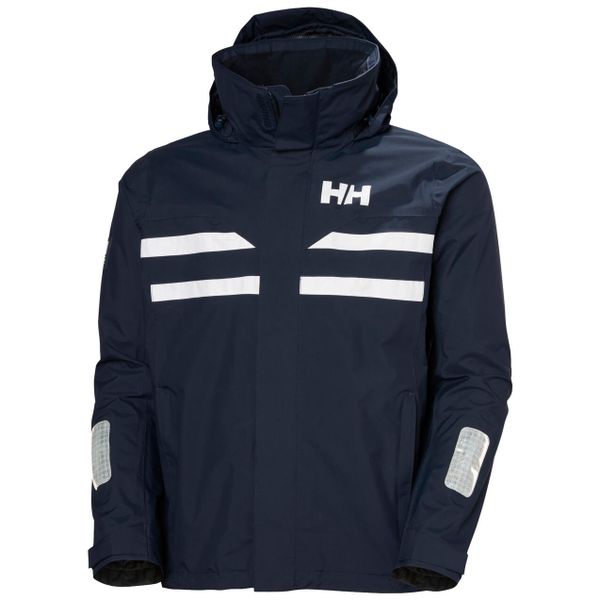 Kurtka wodoodporna Helly Hansen Quayside. Niebieskie kurtki Helly Hansen, na lato, m, bez wzorów, z polaru, bez kaptura. Za 1,027.50 zł.