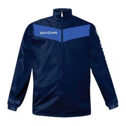 Męska Kurtka Scudo. Niebieskie kurtki Givova, m, bez wzorów, bez kaptura. Za 136.99 zł.