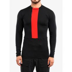 Bluza termoaktywna męska Haglofs L.I.M ZT Base. Czarne bielizna termoaktywna Haglöfs, l, bez wzorów, bez ramiączek. Za 329.99 zł.