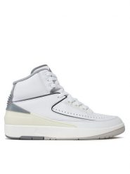 Nike Sneakersy Air Jordan 2 Retro DR8884 100 Biały. Białe buty sportowe casual Nike, bez wzorów, ze skóry, bez zapięcia. Za 799.99 zł.