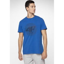 T-shirt męski TSM248 - niebieski. T-shirty marki 4F. Za 49.99 zł.