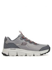 Skechers Sneakersy Summits At-Triple Bridges 237704/GYOR Szary. Szare buty sportowe casual Skechers, bez wzorów, z materiału, bez zapięcia. Za 189.99 zł.