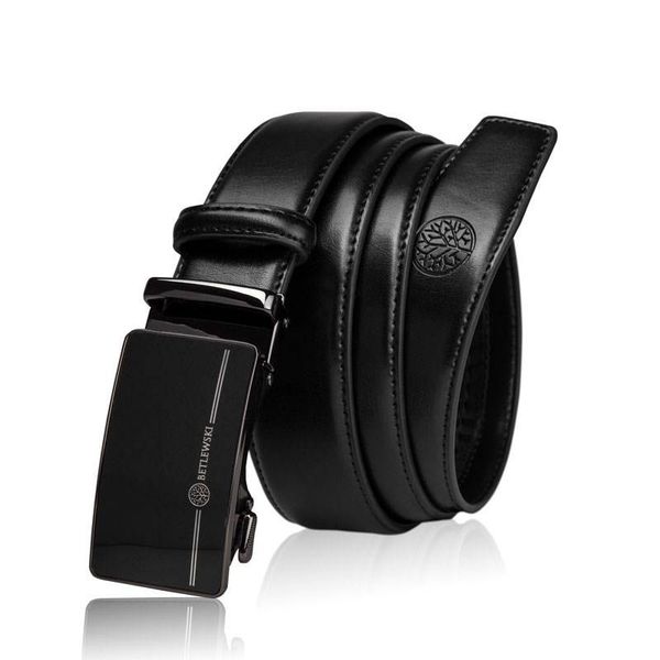 Skórzany pasek BETLEWSKI C35-LI CZARNY 110. Czarne paski Betlewski, bez wzorów, ze skóry. Za 99.00 zł.