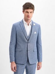 Finshley & Harding kurtka modułowa - Steven Mężczyźni Modern Fit wiskoza niebieski, 25. Niebieskie kurtki Finshley & Harding, m, bez wzorów, z materiału, bez kaptura. Za 479.95 zł.
