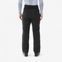 Second Life - Spodnie narciarskie męskie Quechua 900. Czarne bielizna termoaktywna WED'ZE, l, bez wzorów, z materiału, bez ramiączek, narciarskie. Za 377.99 zł.