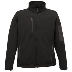 Kurtka Softshellowa Męska Membrana Trójwarstwowa. Czarne kurtki Regatta, m, bez wzorów, z elastanu, bez kaptura. Za 246.99 zł.