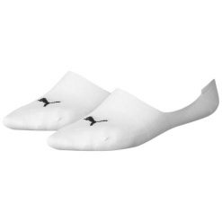 Skarpetki Puma Invisible Footie. Białe skarpety Puma, bez wzorów, z bawełny. Za 32.90 zł.