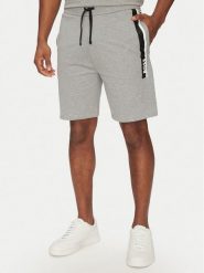 BOSS Szorty sportowe Authentic 50540630 Szary Regular Fit. Szare krótkie spodenki sportowe Boss, m, bez wzorów, z bawełny. Za 279.99 zł.